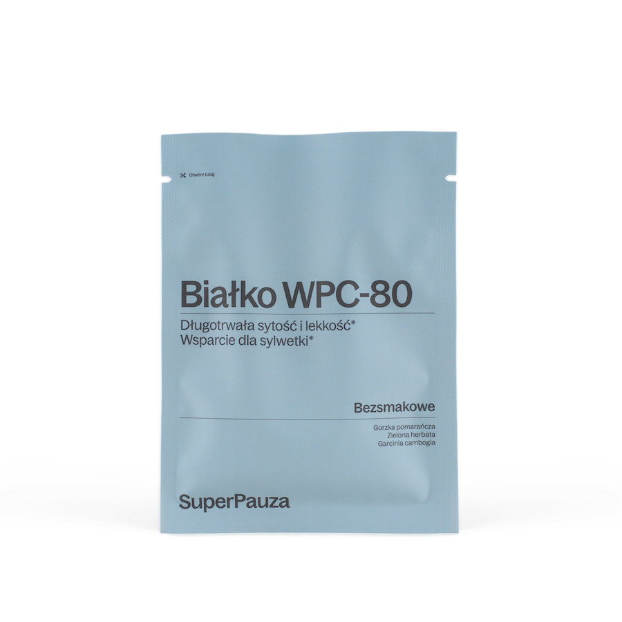 Białko WPC‑80 Super sylwetka
