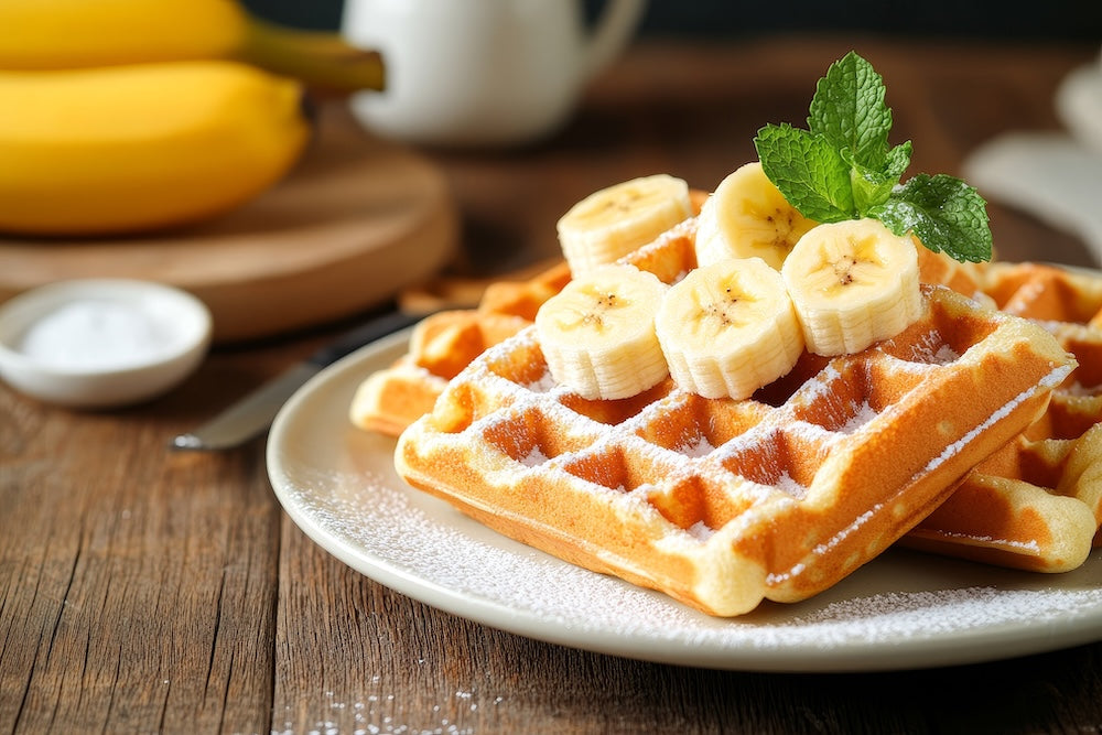 Wysokobiałkowe gofry