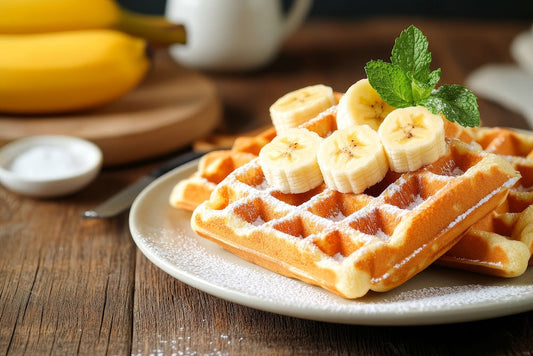 Wysokobiałkowe gofry