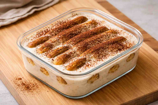 Wysokobiałkowy serniczek japoński