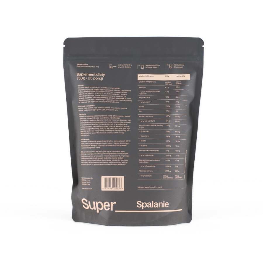 Białko WPC-80 Super spalanie