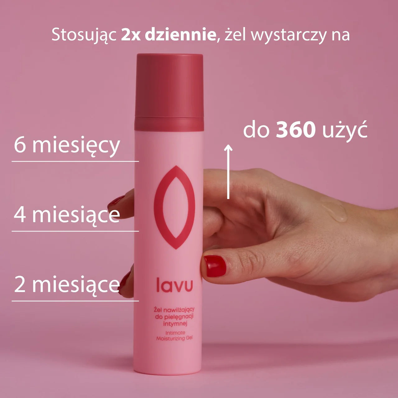 Żel nawilżający do pielęgnacji intymnej